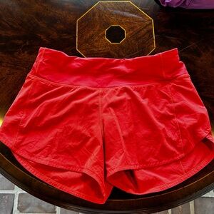 Lululemon Speed Up Mid Rise Lined Short 4”